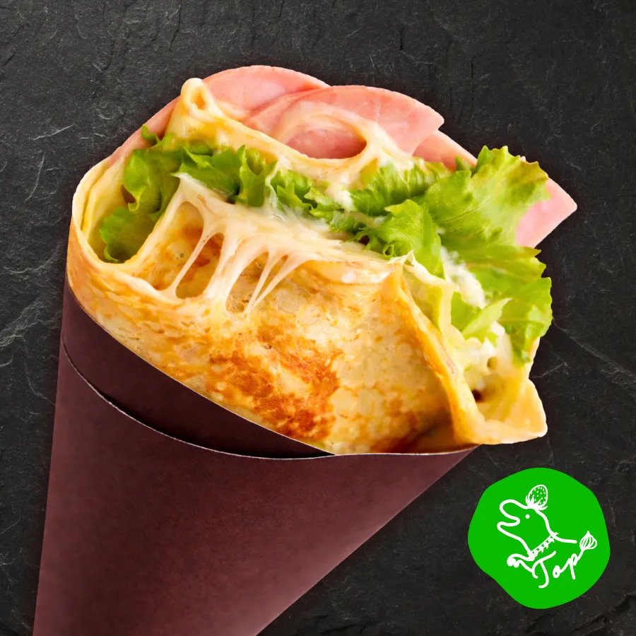 ホットハムチーズレタス